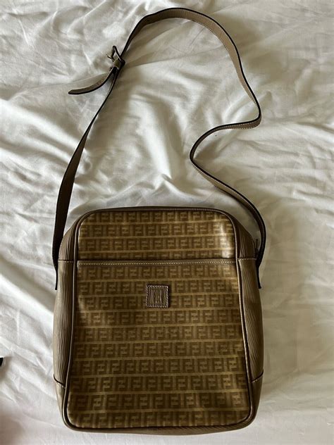 authentic vintage fendi crossbody bag.